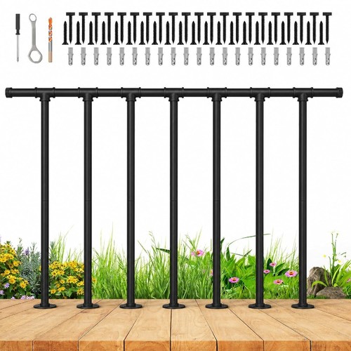Metal deck porch railing - porch,